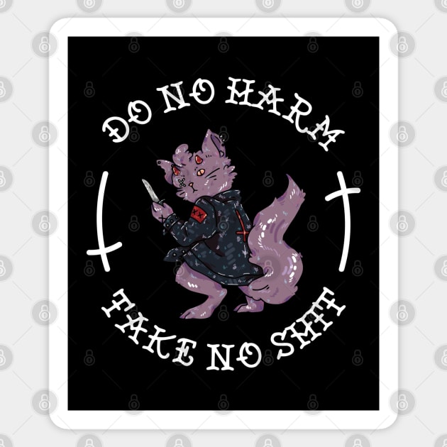 Do No Harm Sticker by The Craft Coven